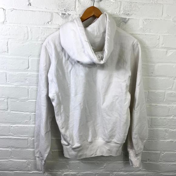 Champion Women's Pullover Hooded Sweater Regular Fit Long Sleeve White Size S - Picture 2 of 4